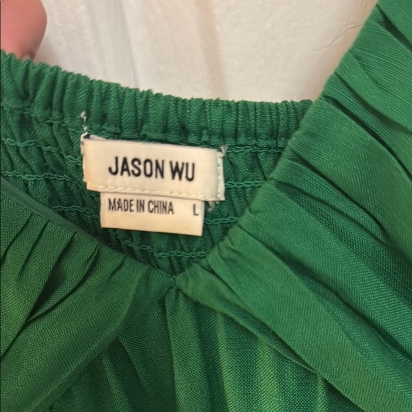 Jason Wu Green Maxi Dress - Picture 10 of 13